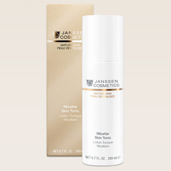 JANSSEN COSMETICS MICELLAR SKIN TONIC DO SKÓRY DOJRZAŁEJ Z KWASEM HIALURONOWYM 200ML wyprzedaż